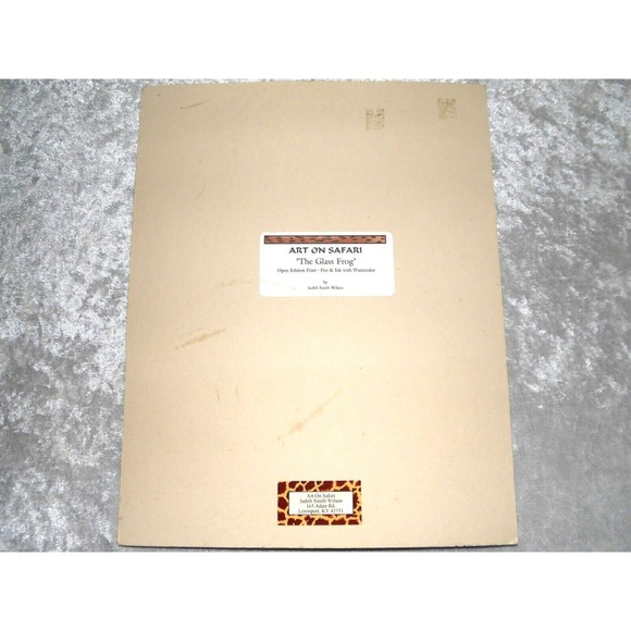 Vintage The Glass Frog Print by Artist Judith Smith Wilson - Picture 8 of 16